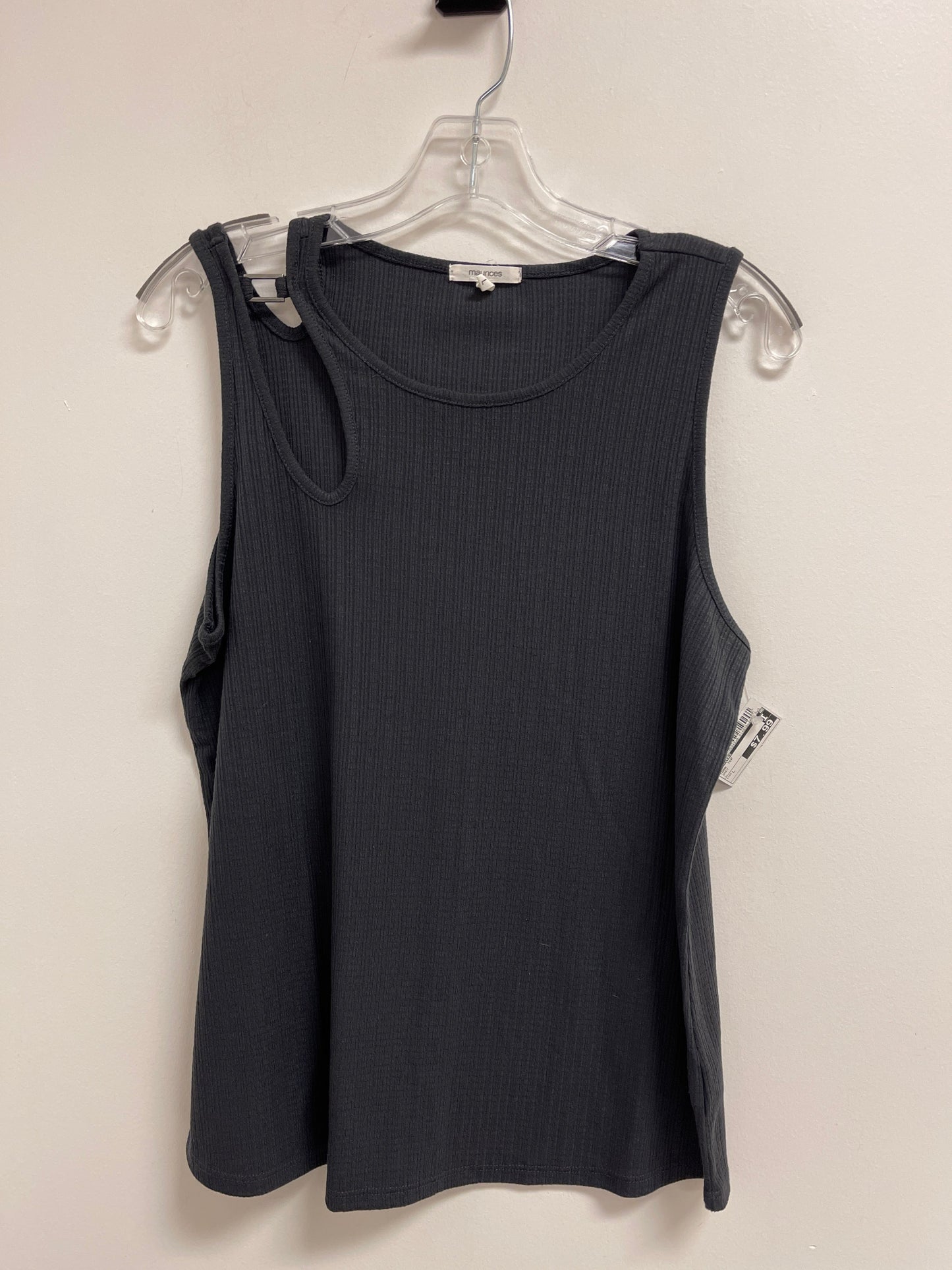 Tank Top By Maurices In Grey, Size: L