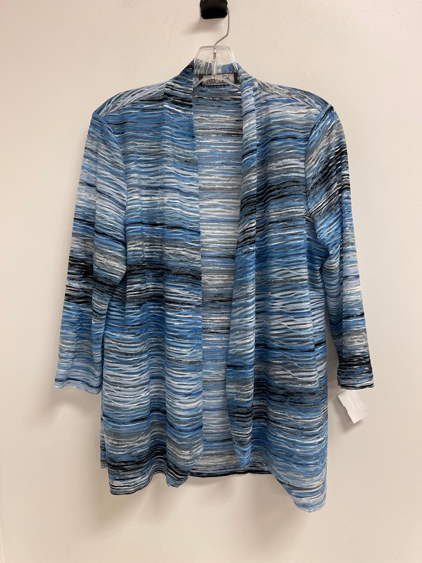 Cardigan By Kasper In Blue, Size: L