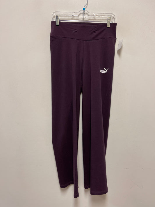 Athletic Pants By Puma In Purple, Size: M