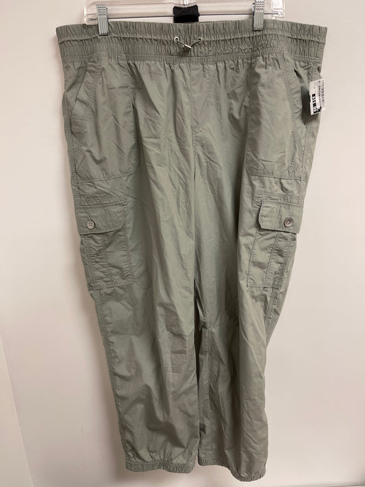 Pants Joggers By Calvin Klein Performance In Green, Size: 18