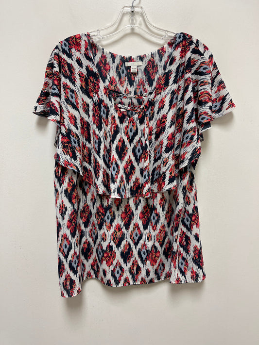 Top Short Sleeve By Cato  Size: 2x