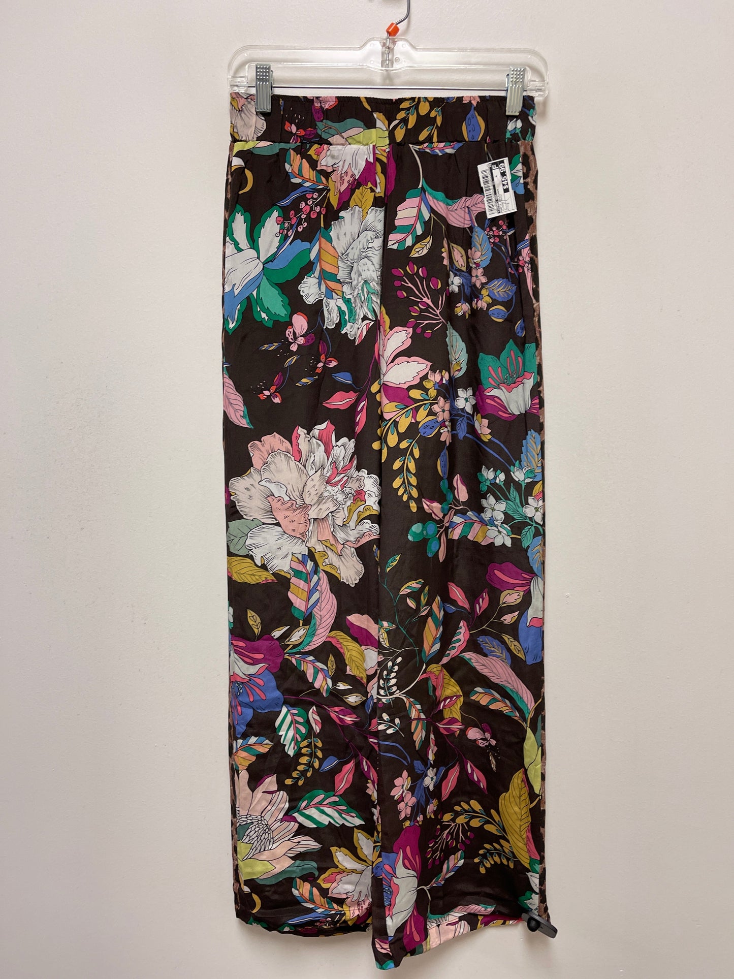 Floral Print Pants Designer Johnny Was, Size 2