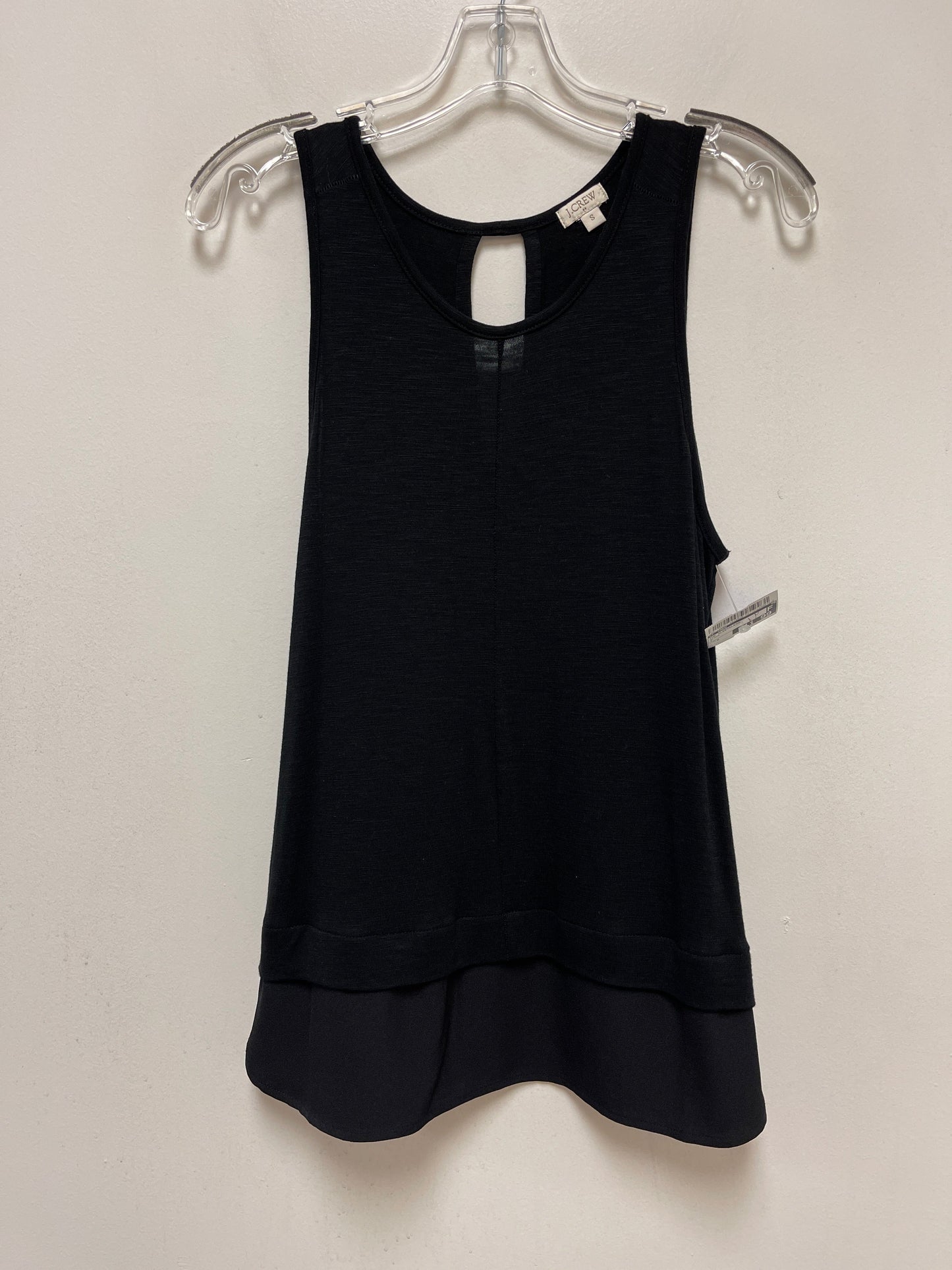 Black Top Sleeveless J. Crew, Size S