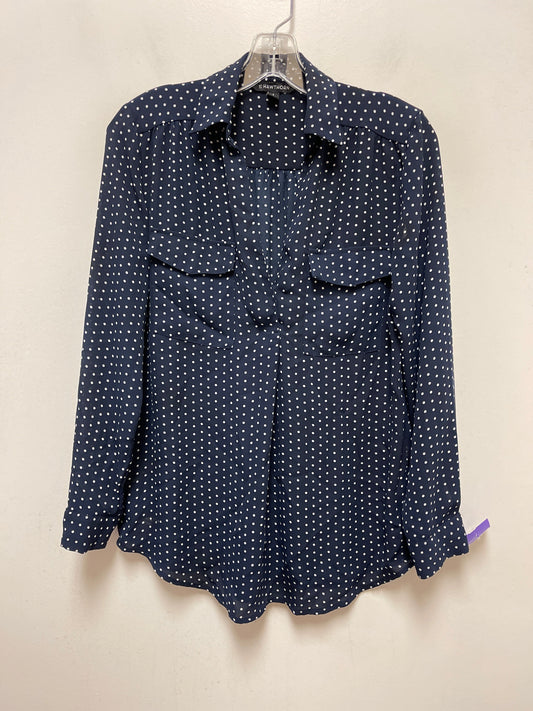 Polkadot Pattern Top Long Sleeve 41 Hawthorn, Size S