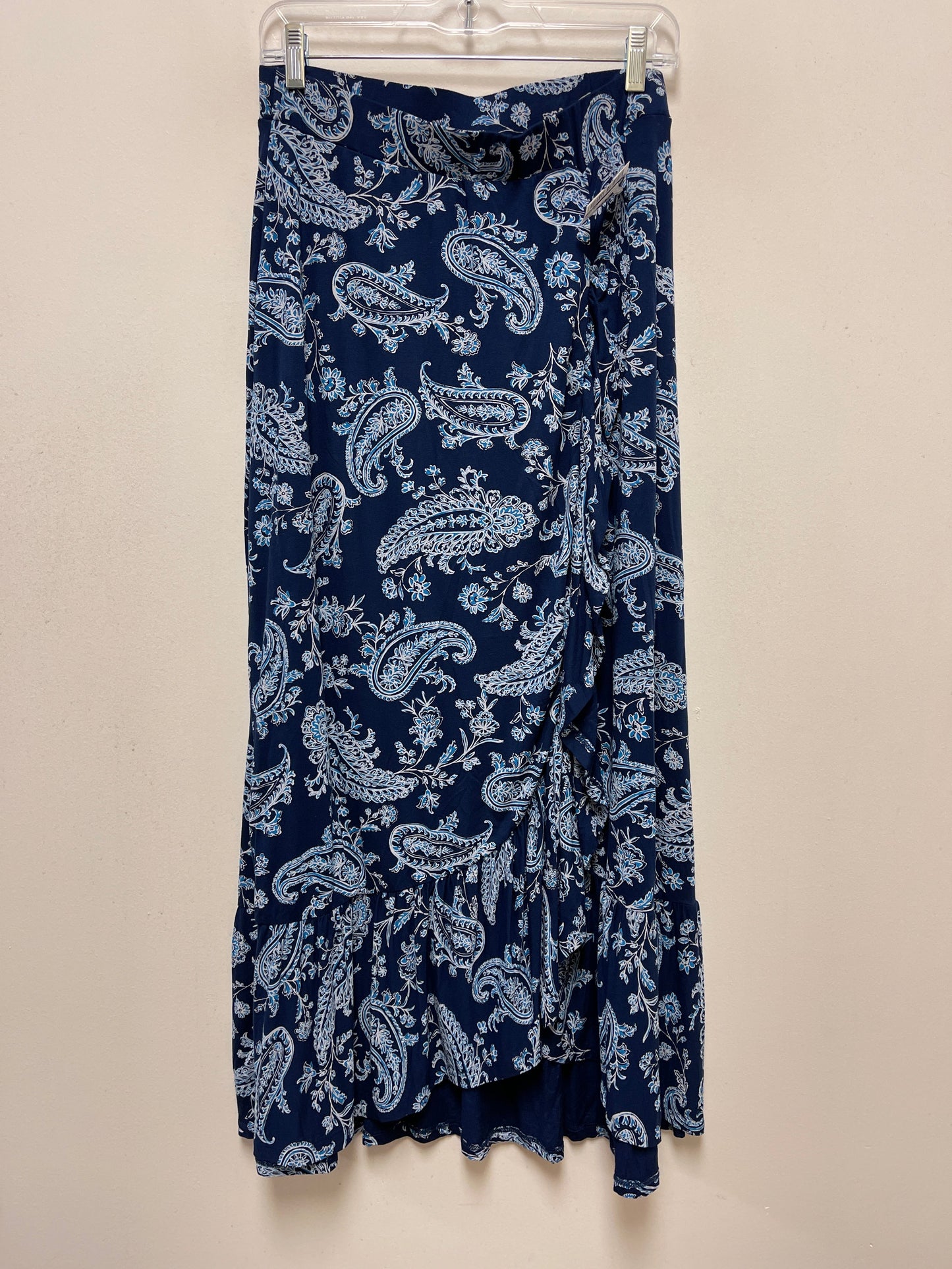 Navy Skirt Maxi Talbots, Size 4