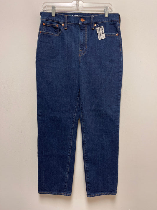 Blue Denim Jeans Straight J. Crew, Size 8