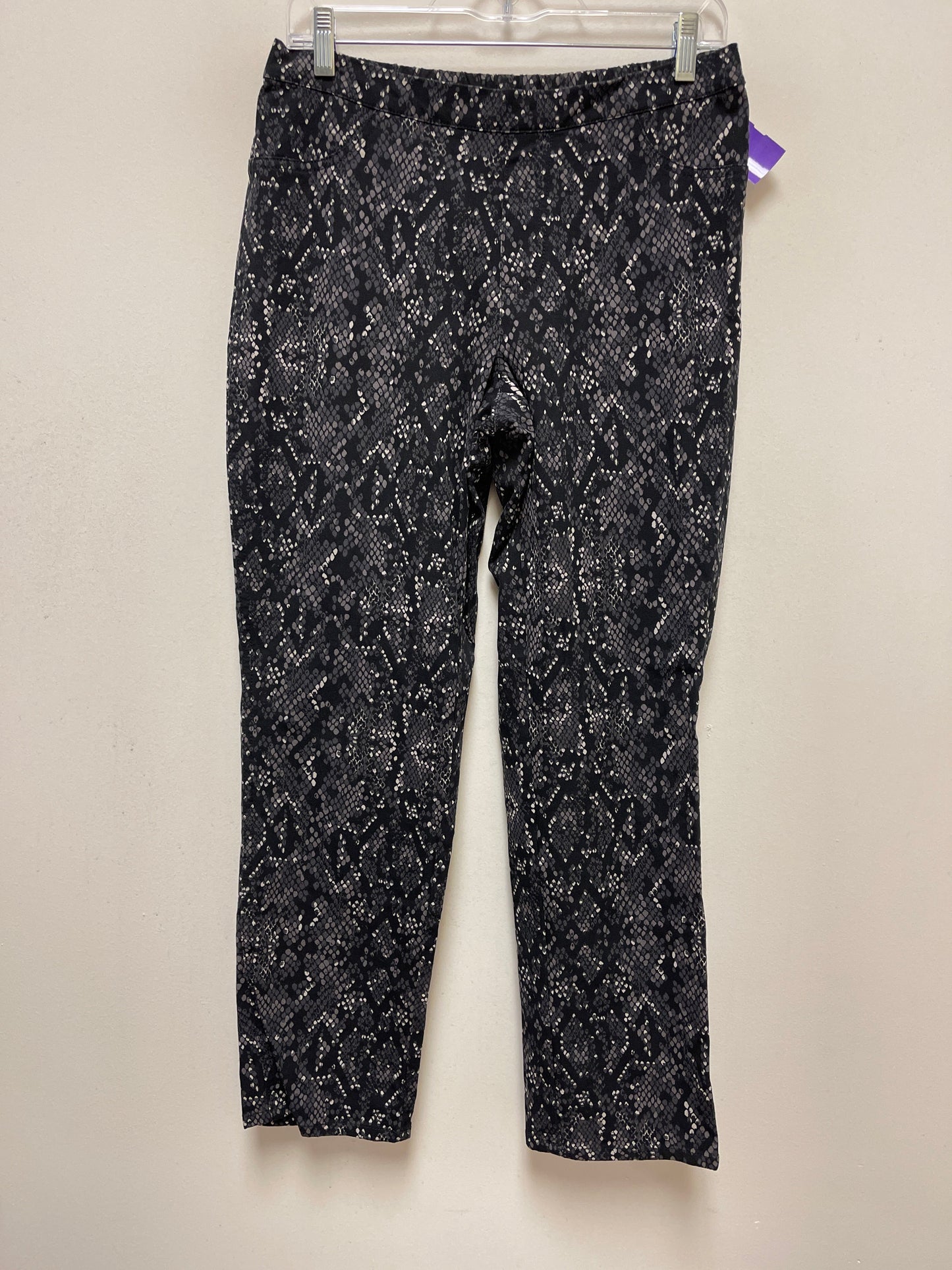 Black & Grey Pants Other Isaac Mizrahi Live Qvc, Size 10petite