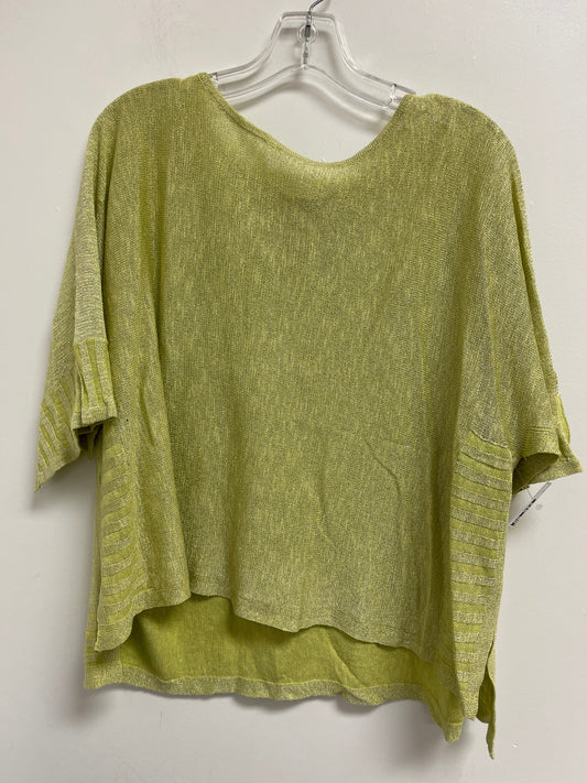 Green Top Short Sleeve Anthropologie, Size Xs