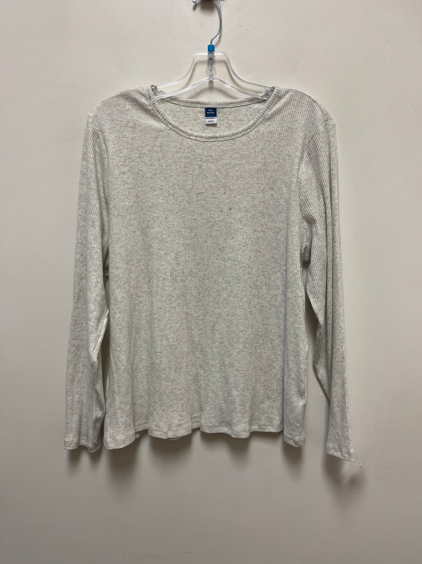 Grey Top Long Sleeve Old Navy, Size 2x