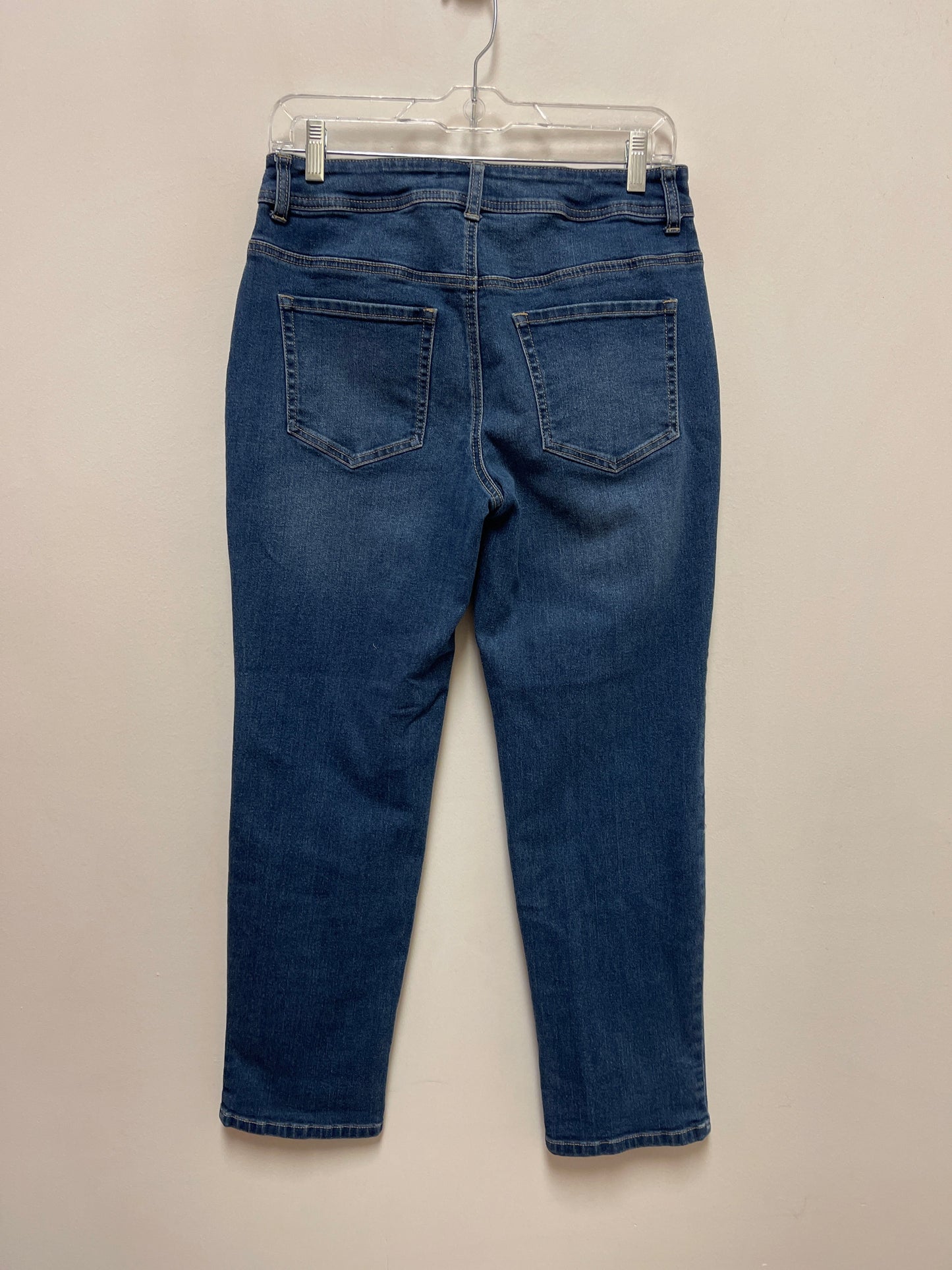 Jeans Skinny By Chicos In Blue Denim, Size: 2