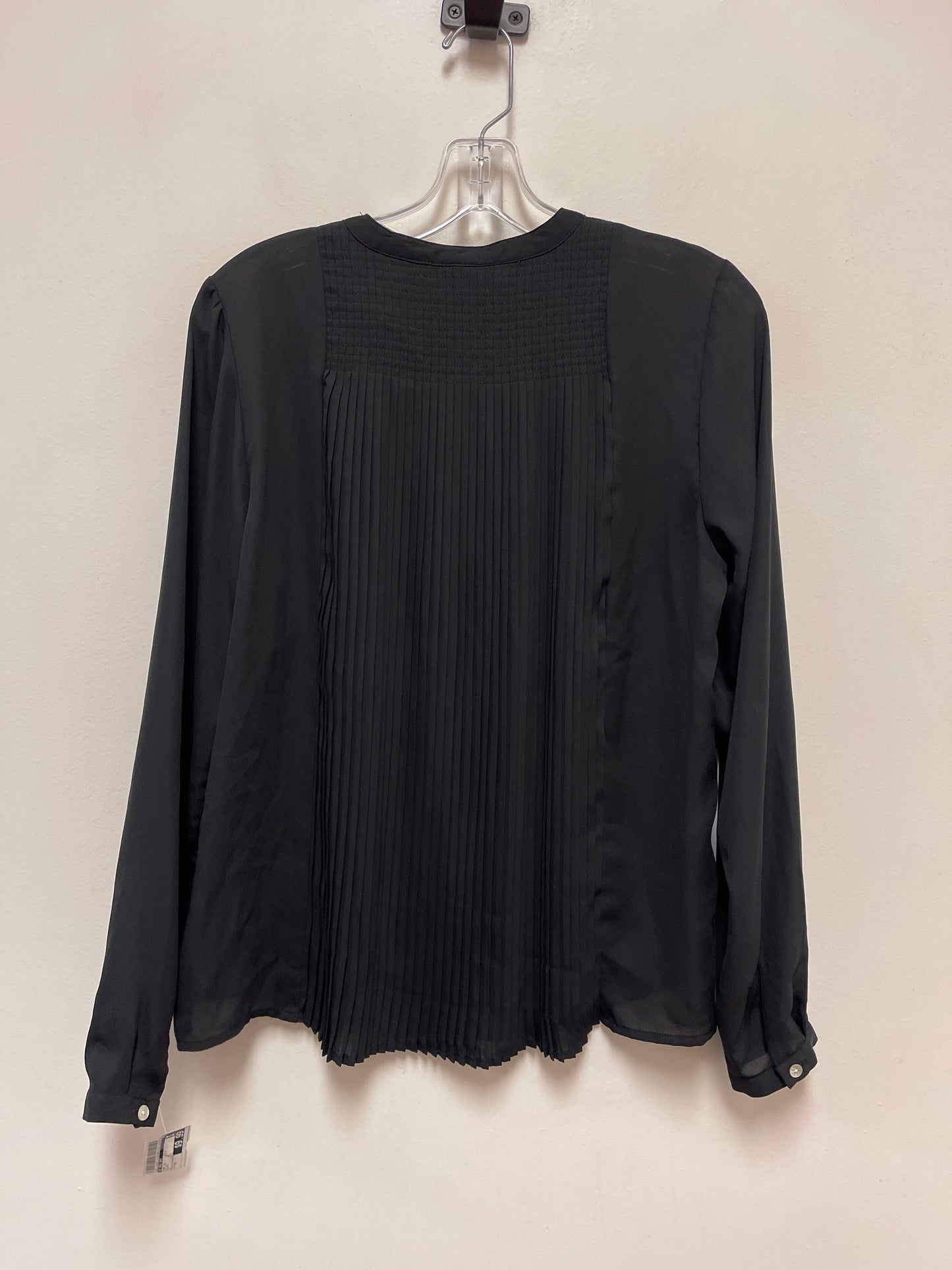 Top Long Sleeve By A New Day In Black, Size: M