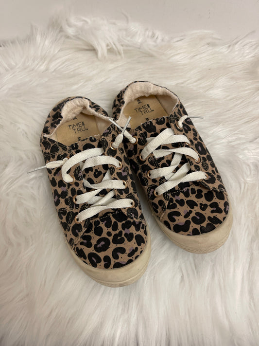 Shoes Sneakers By Time And Tru In Animal Print, Size: 6