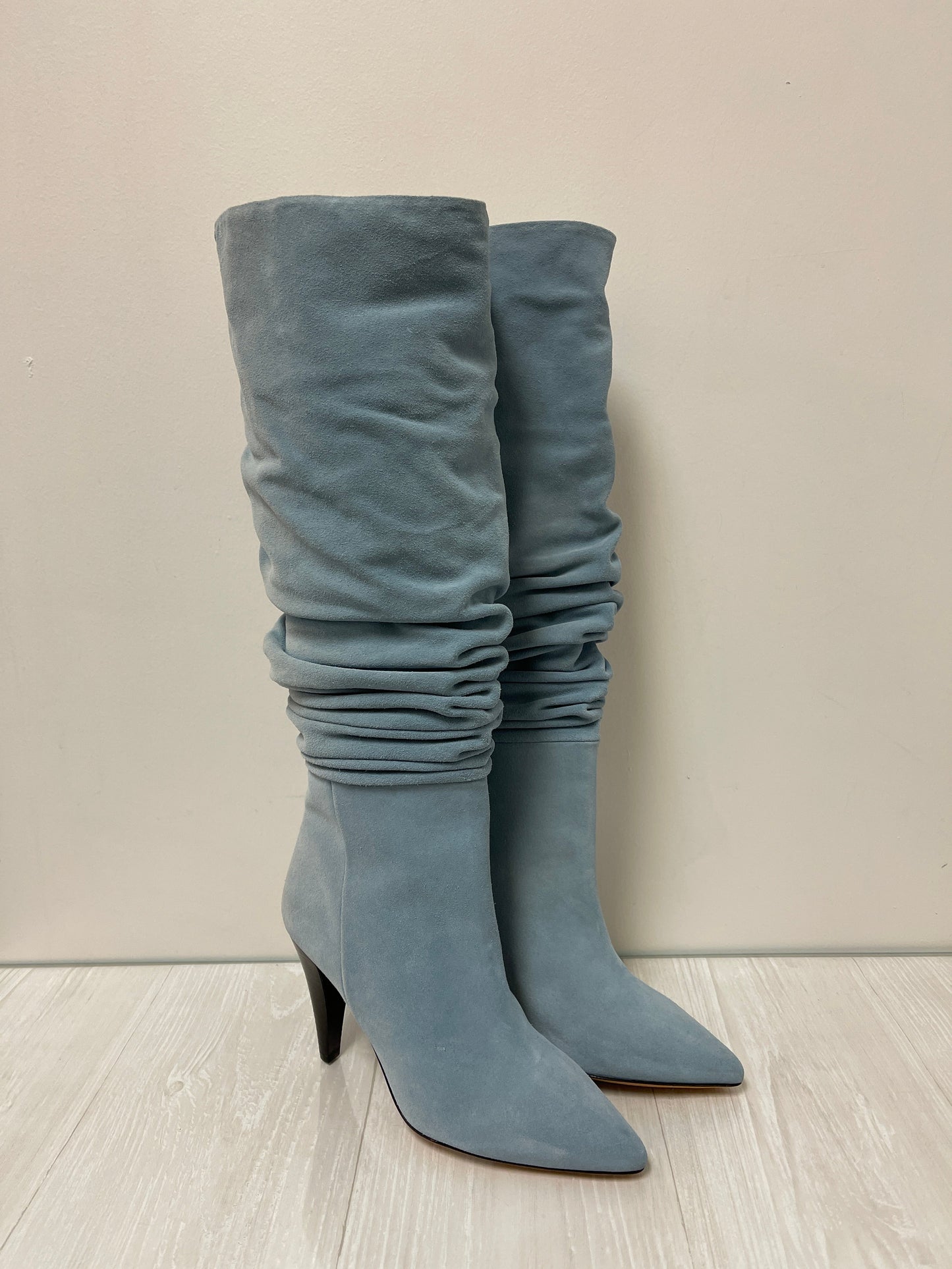 Boots Designer By Cma In Blue, Size: 8.5