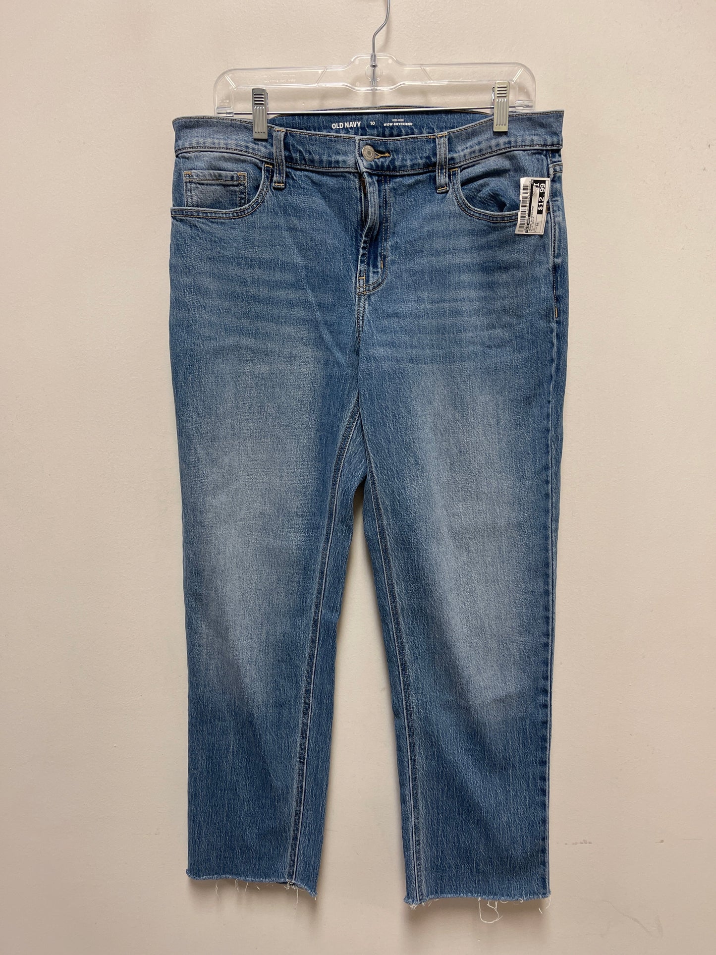 Jeans Boyfriend By Old Navy In Blue Denim, Size: 10