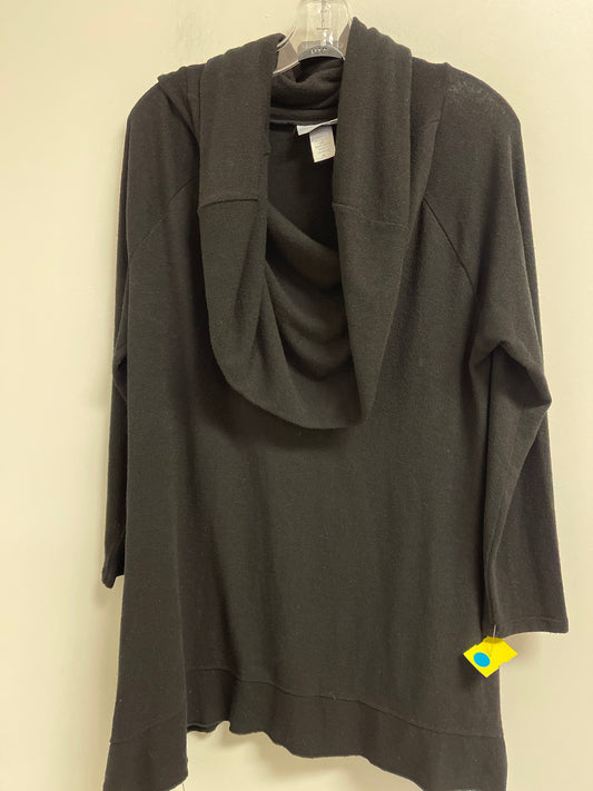 Top Long Sleeve By Soft Surroundings In Black, Size: Xl