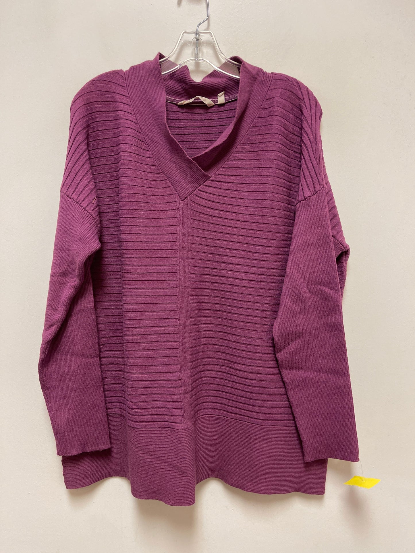 Sweater By Soft Surroundings In Purple, Size: Xl