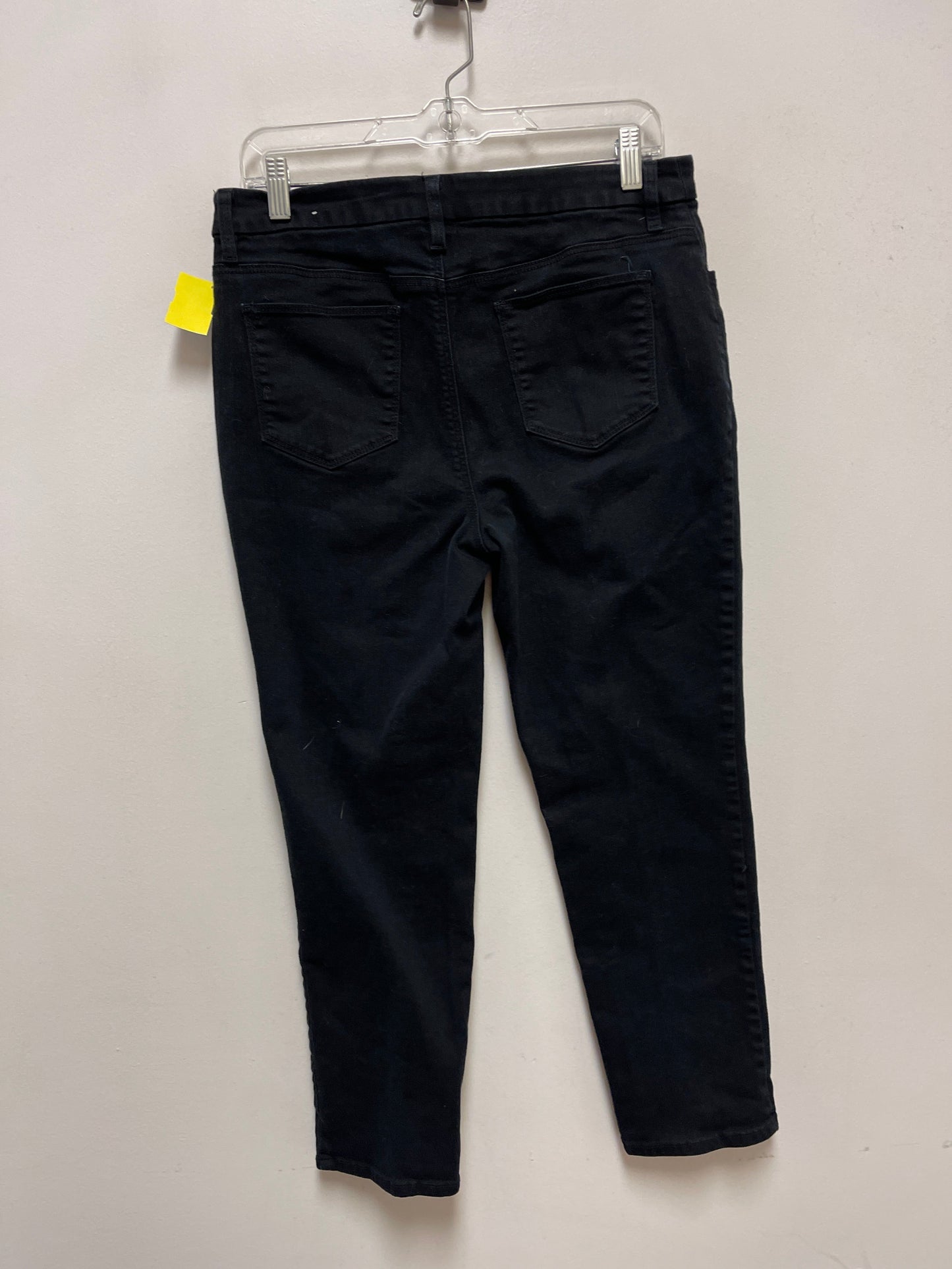 Jeans Skinny By Chicos In Black Denim, Size: 8