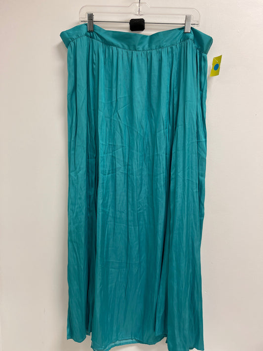 Skirt Maxi By Chicos In Blue, Size: 20