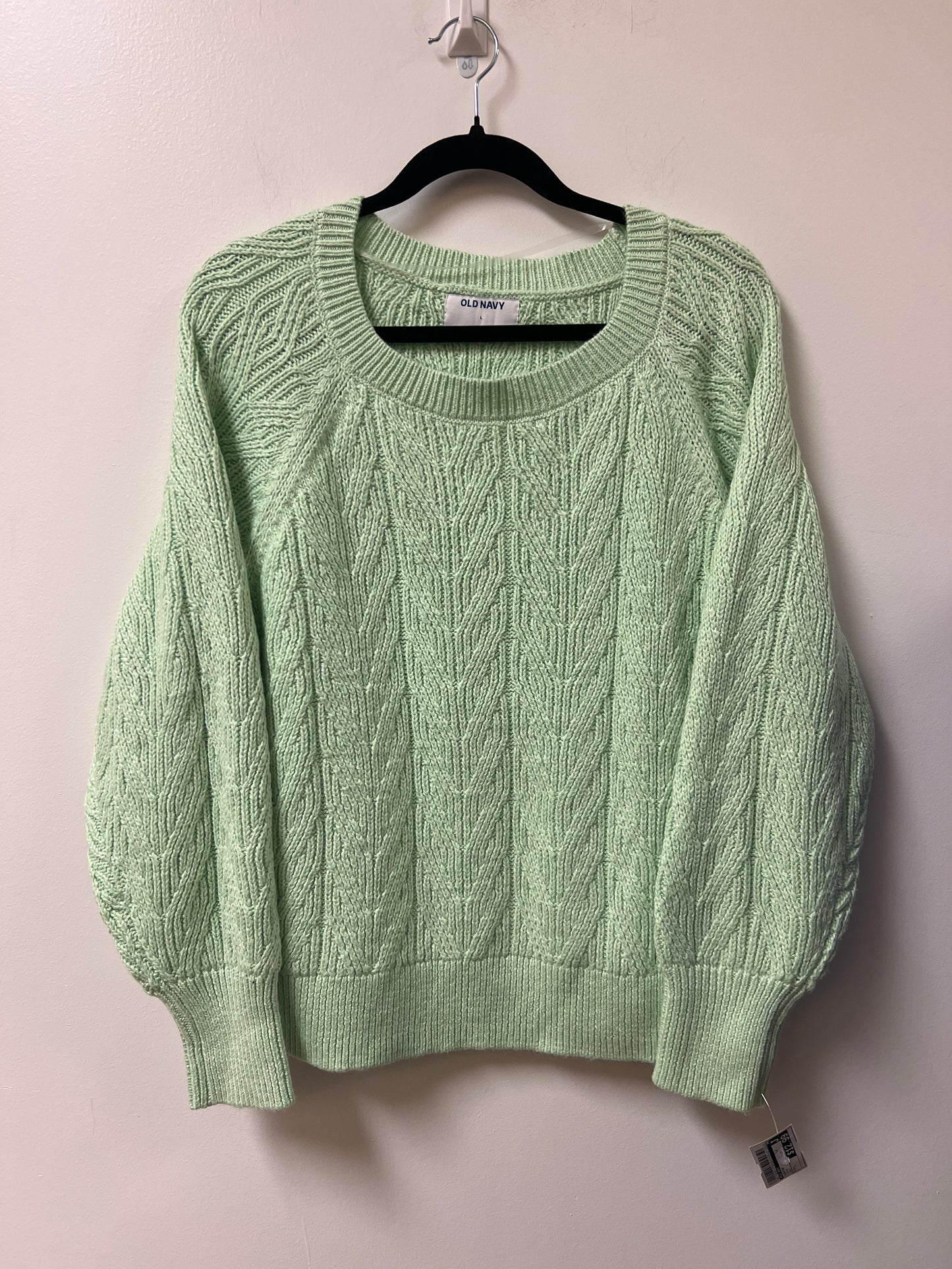 Sweater By Old Navy In Green, Size: L