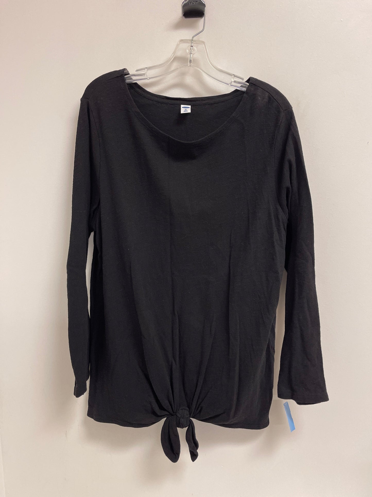 Top Long Sleeve By Old Navy In Black, Size: Xl