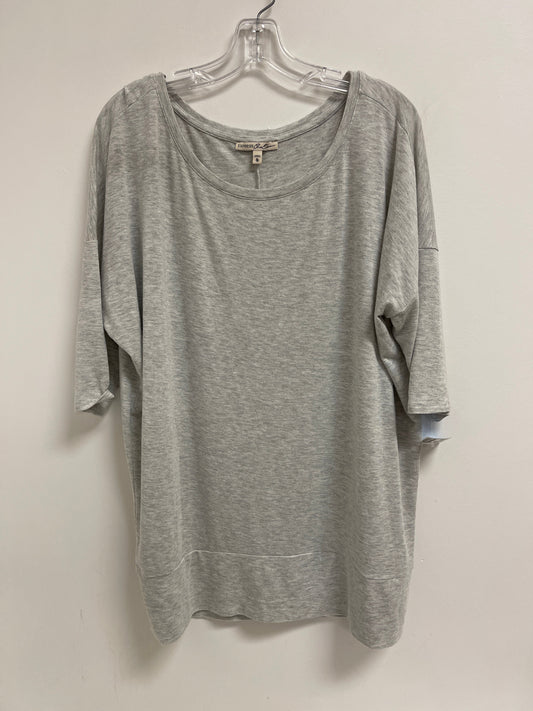 Top Long Sleeve By Express In Grey, Size: Xl