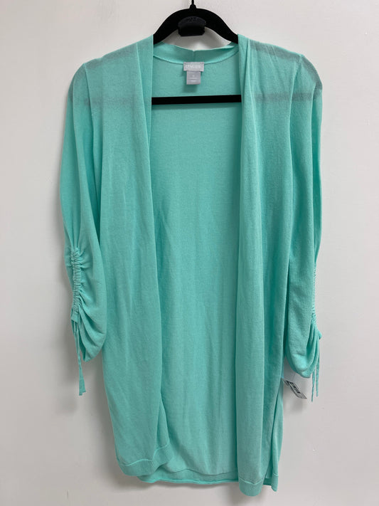 Cardigan By Chicos In Blue, Size: S