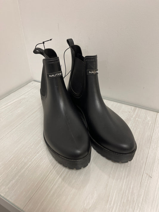 Boots Rain By Nautica In Black, Size: 10