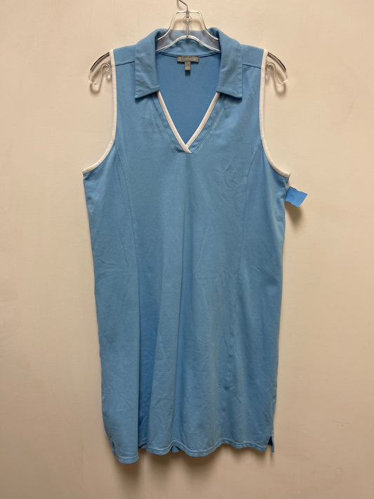 Athletic Dress By Talbots In Blue, Size: L