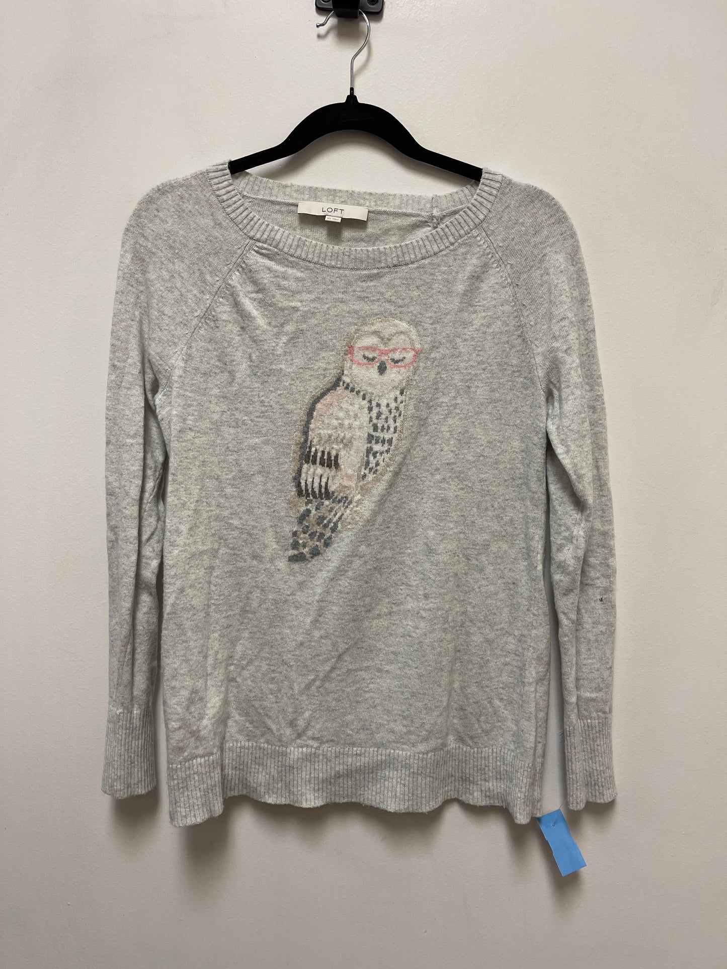 Sweater By Loft In Grey, Size: Xs