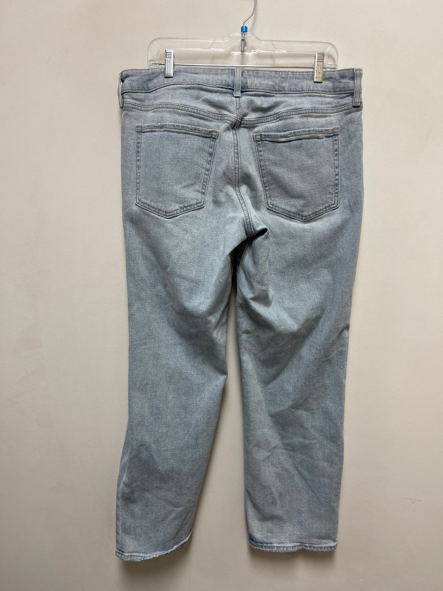 Jeans Straight By Old Navy In Blue Denim, Size: 12