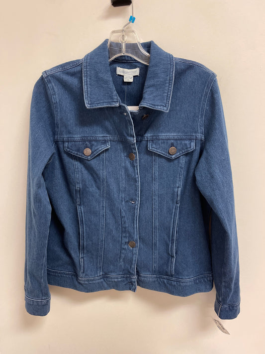 Jacket Denim By Coldwater Creek In Blue Denim, Size: S