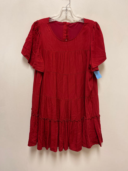 Dress Casual Short By Altard State In Red, Size: L