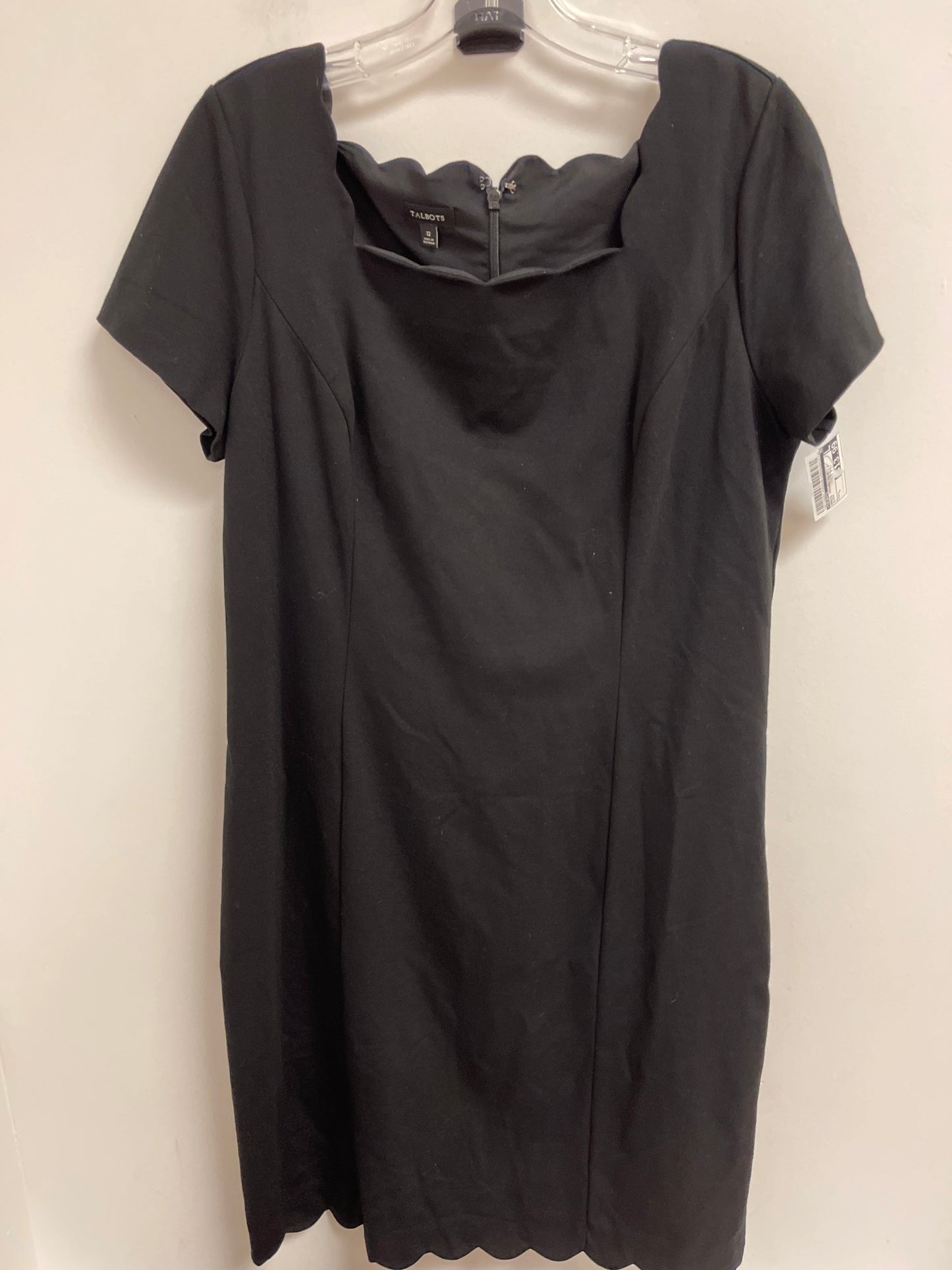 Dress Casual Short By Talbots In Black, Size: L