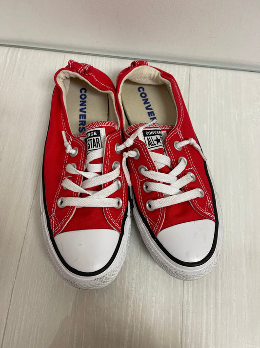 Shoes Sneakers By Converse In Red, Size: 6