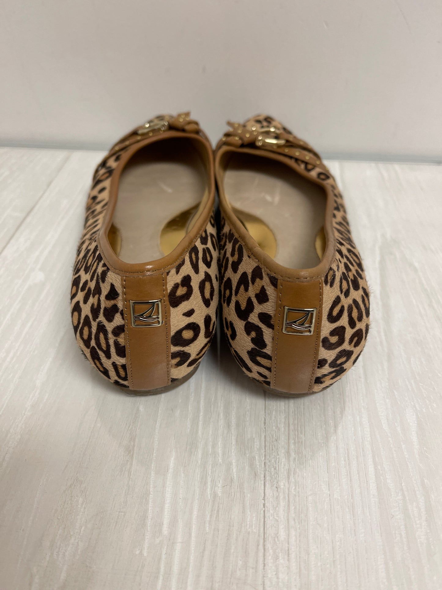 Shoes Flats By Sperry In Animal Print, Size: 9