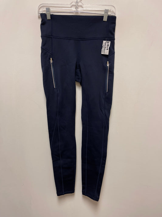 Athletic Leggings By Athleta In Navy, Size: S