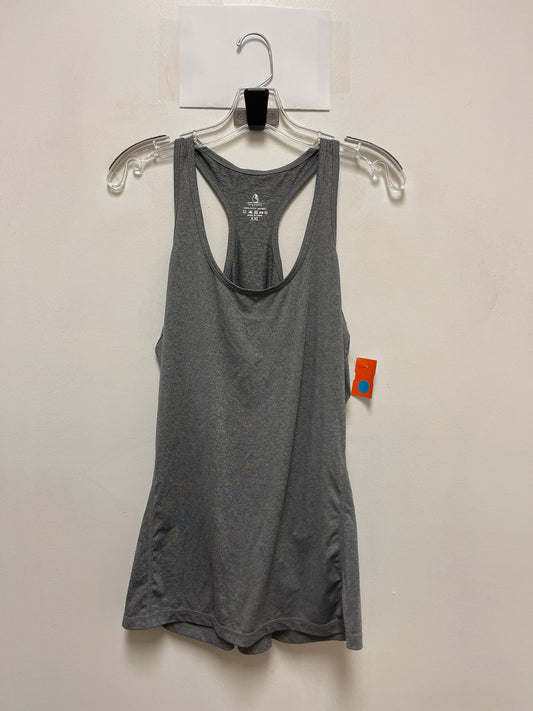 Athletic Tank Top By Clothes Mentor In Grey, Size: 2x