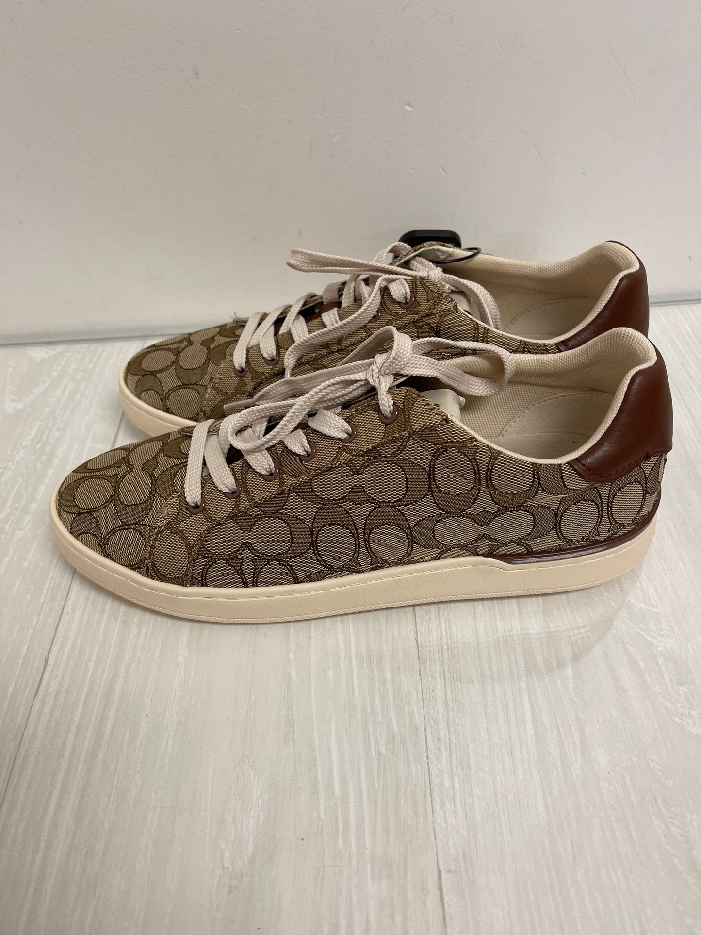 Shoes Designer By Coach In Brown, Size: 11