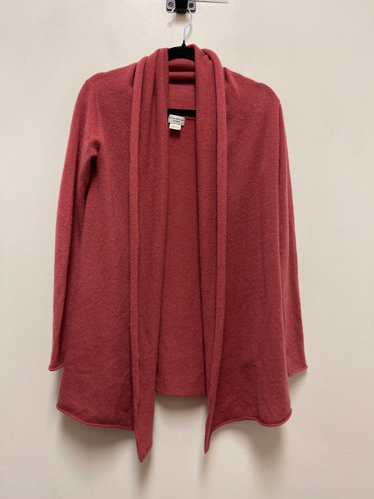 Sweater Cardigan Cashmere By Club Monaco In Pink, Size: Xs