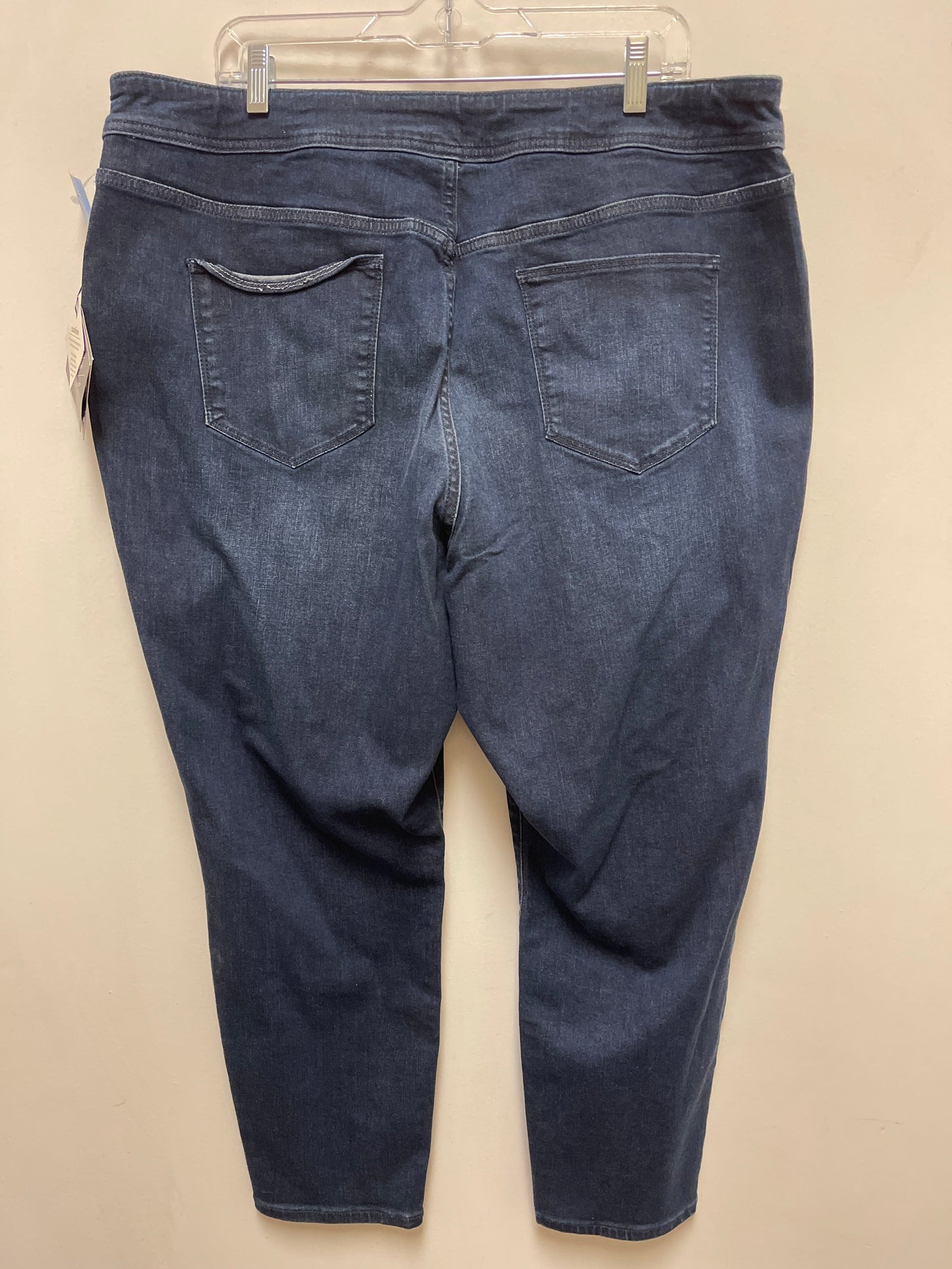 Jeans Skinny By Ava & Viv In Blue Denim, Size: 20