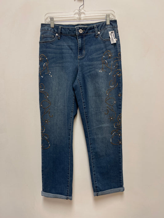 Jeans Skinny By Cato In Blue Denim, Size: 8