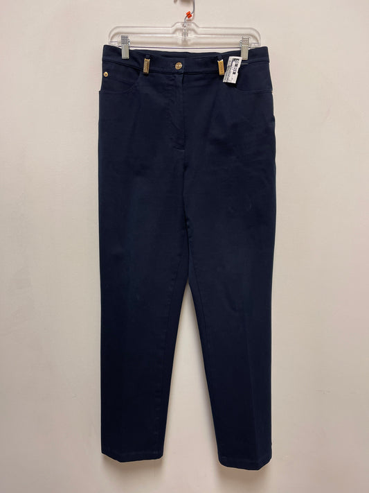 Pants Designer By St John Collection In Navy, Size: 10