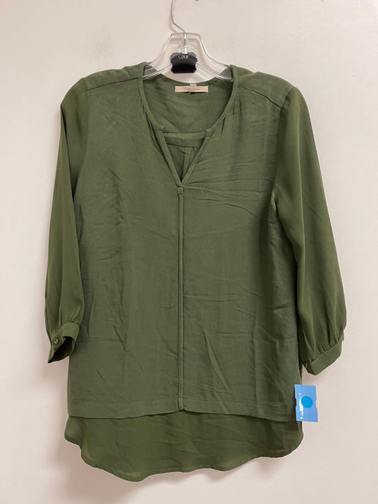 Top Long Sleeve By 41 Hawthorn In Green, Size: S