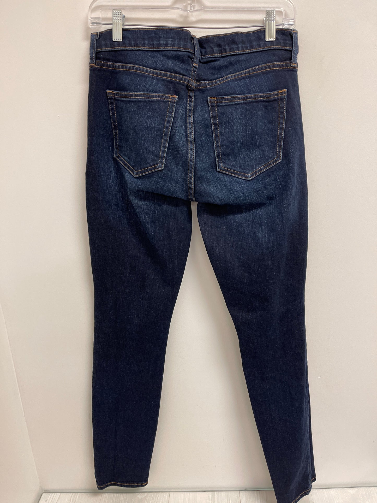 Jeans Skinny By Gap In Blue Denim, Size: 8