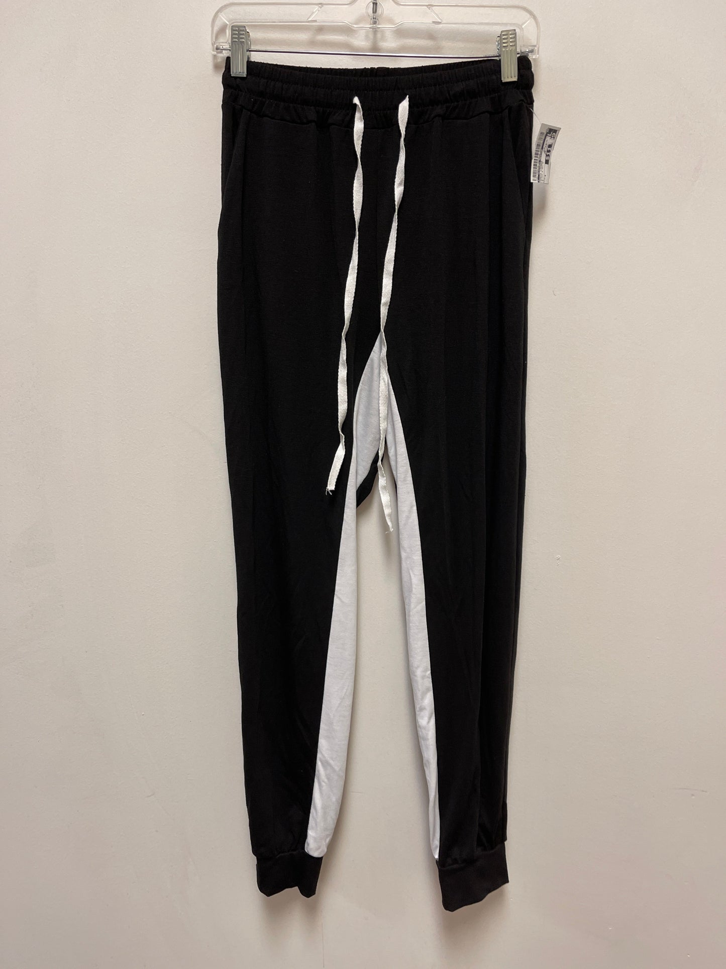 Pants Lounge By Clothes Mentor In Black & White, Size: 4