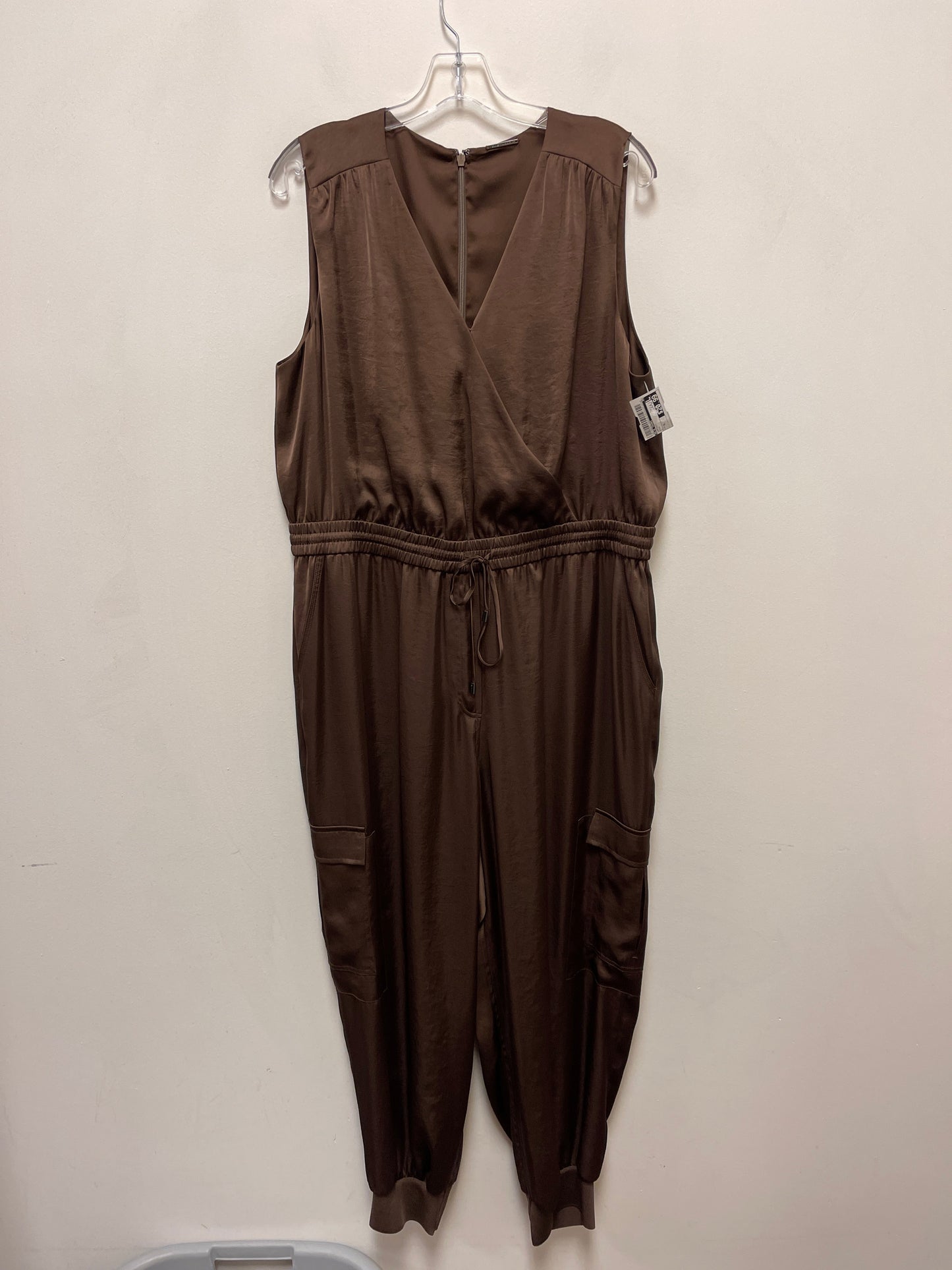 Jumpsuit By Elie Tahari In Brown, Size: Xl