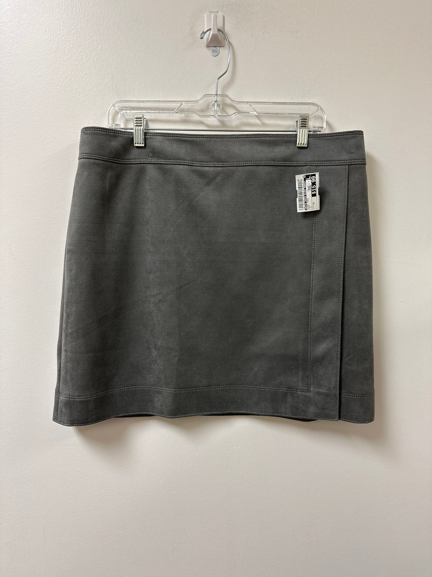 Skirt Midi By White House Black Market In Grey, Size: 14