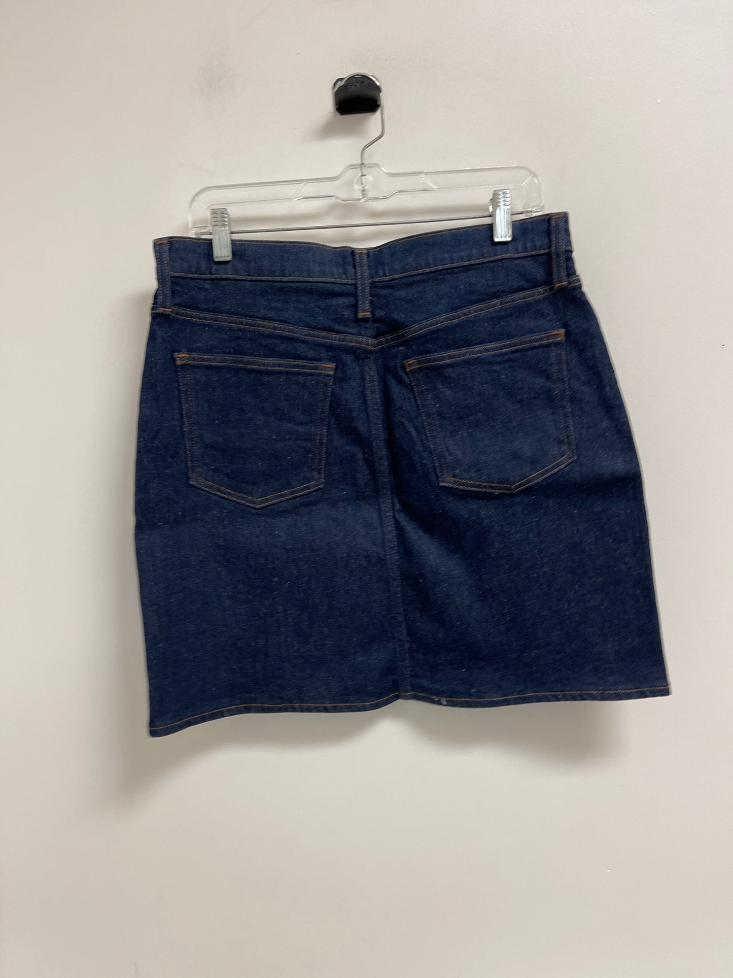 Skirt Midi By J. Crew In Blue Denim, Size: 8