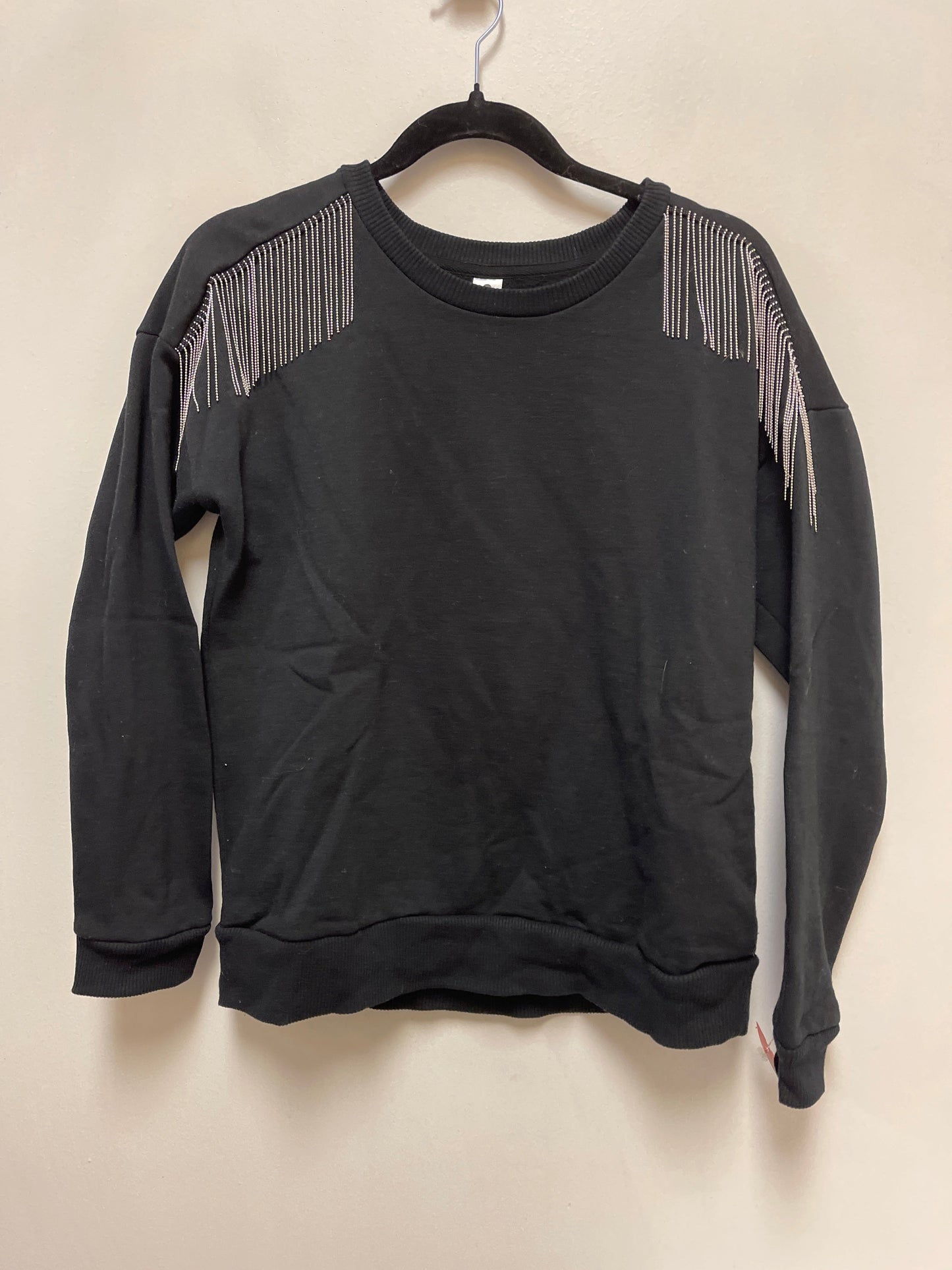 Sweater By Velocity In Black, Size: S