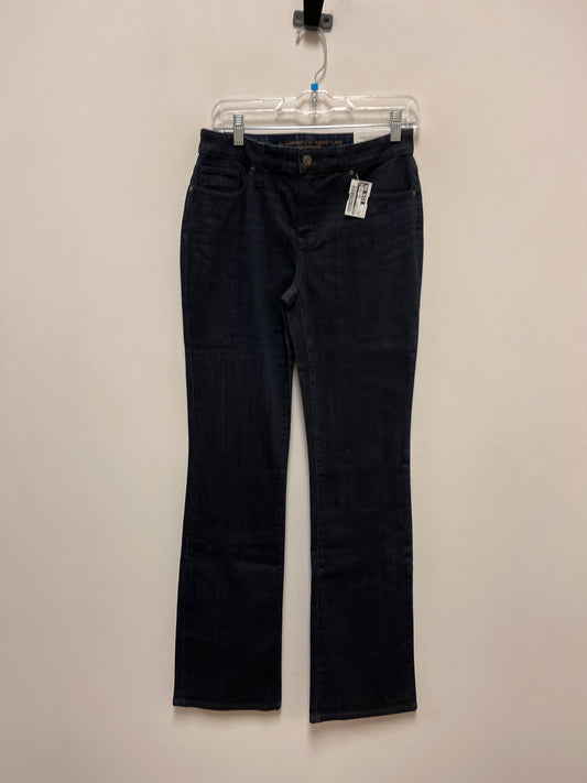 Jeans Flared By Chicos In Blue Denim, Size: 2